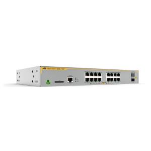 16-port 10/100/1000T ports and 1 x 100/1000X SFP ports L3 switch  1 Fixed AC power supply  EU Power