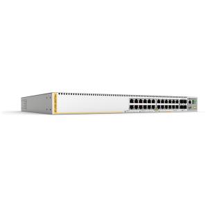 20 x 100/1000-T- 4x 100/1000-T(multi-giga is not supported)- 4x SFP+ Ports- L3 Stackable Switch- EU